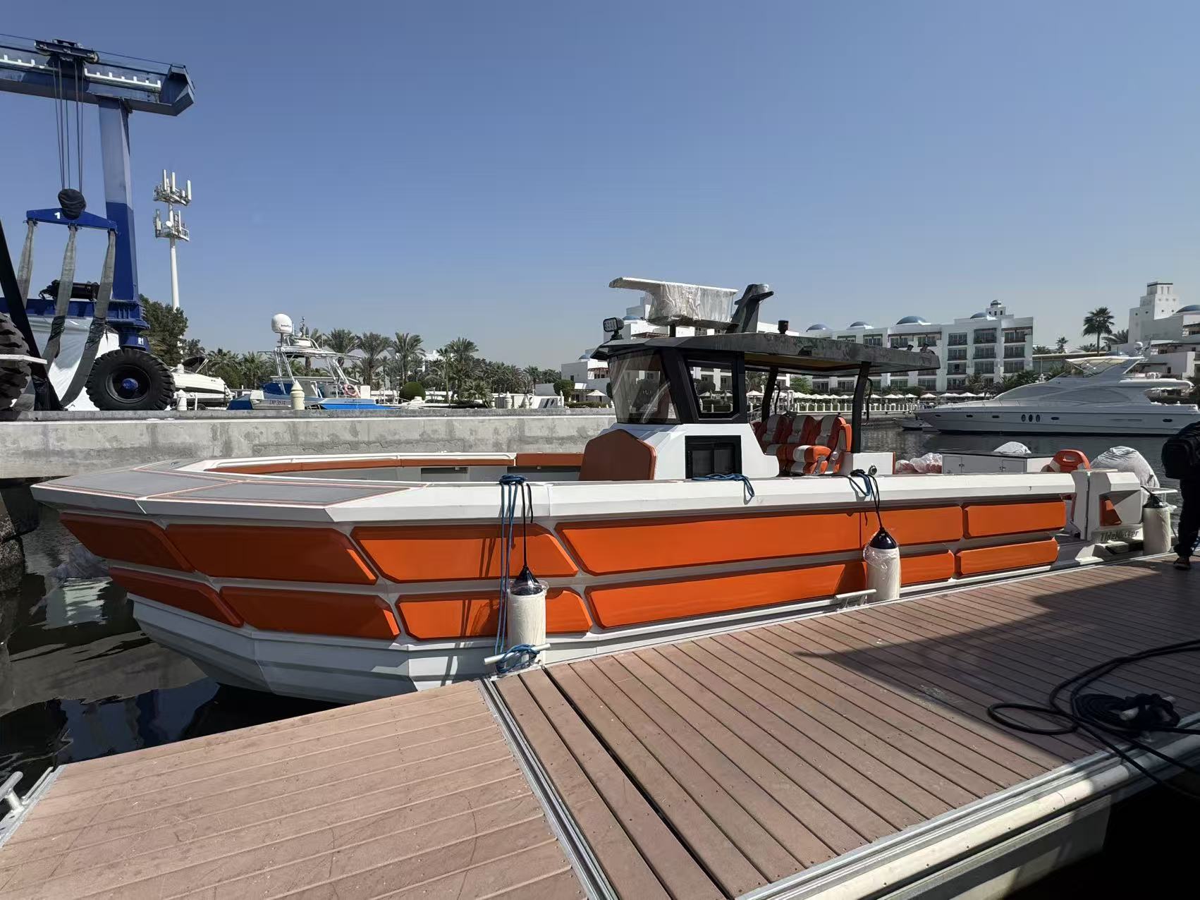 TideMaster Cat 38 Launched at Dubai Creek Marina